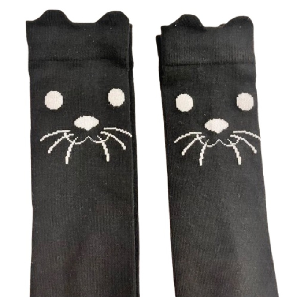 🆕- Spirit Halloween Cat Knee High Socks. - Picture 3 of 5